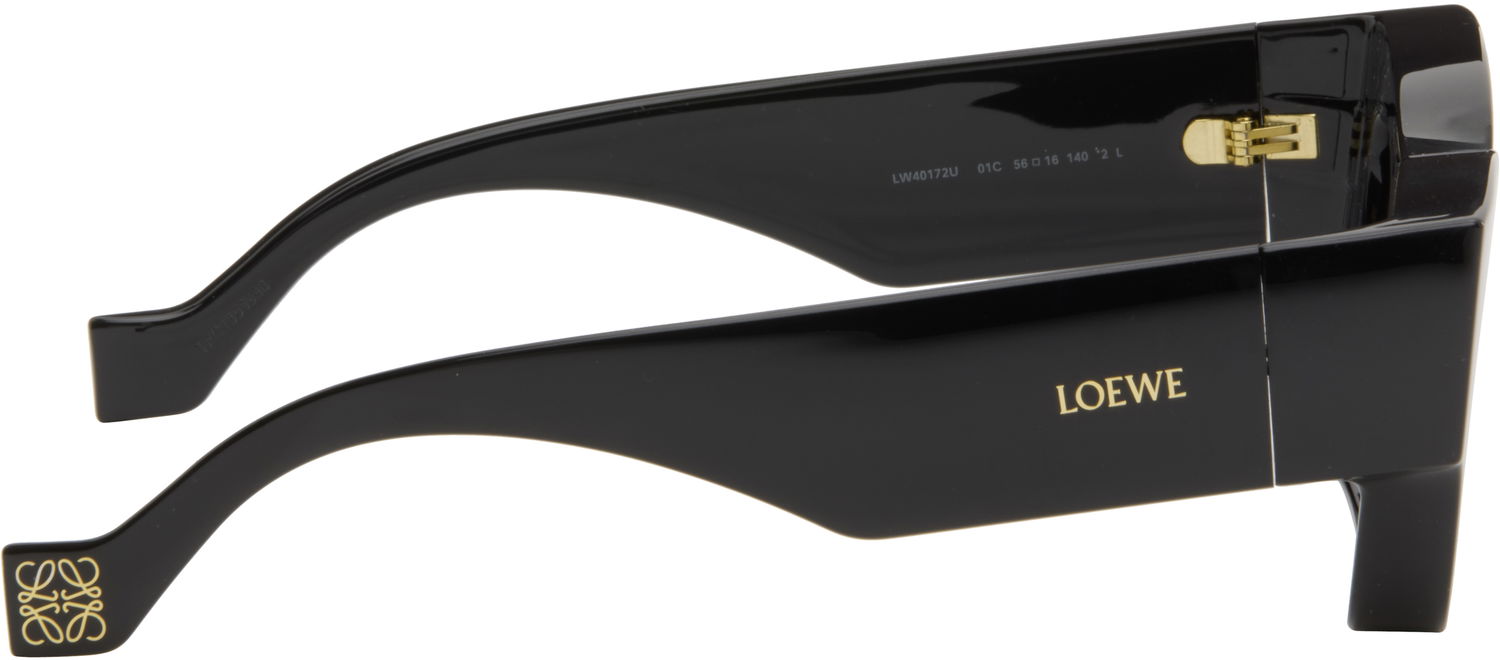 Slnečné okuliare Loewe Paula's Ibiza Goggle Rectangle Sunglasses Čierna | LW40172UM5601C 840126861488, 1