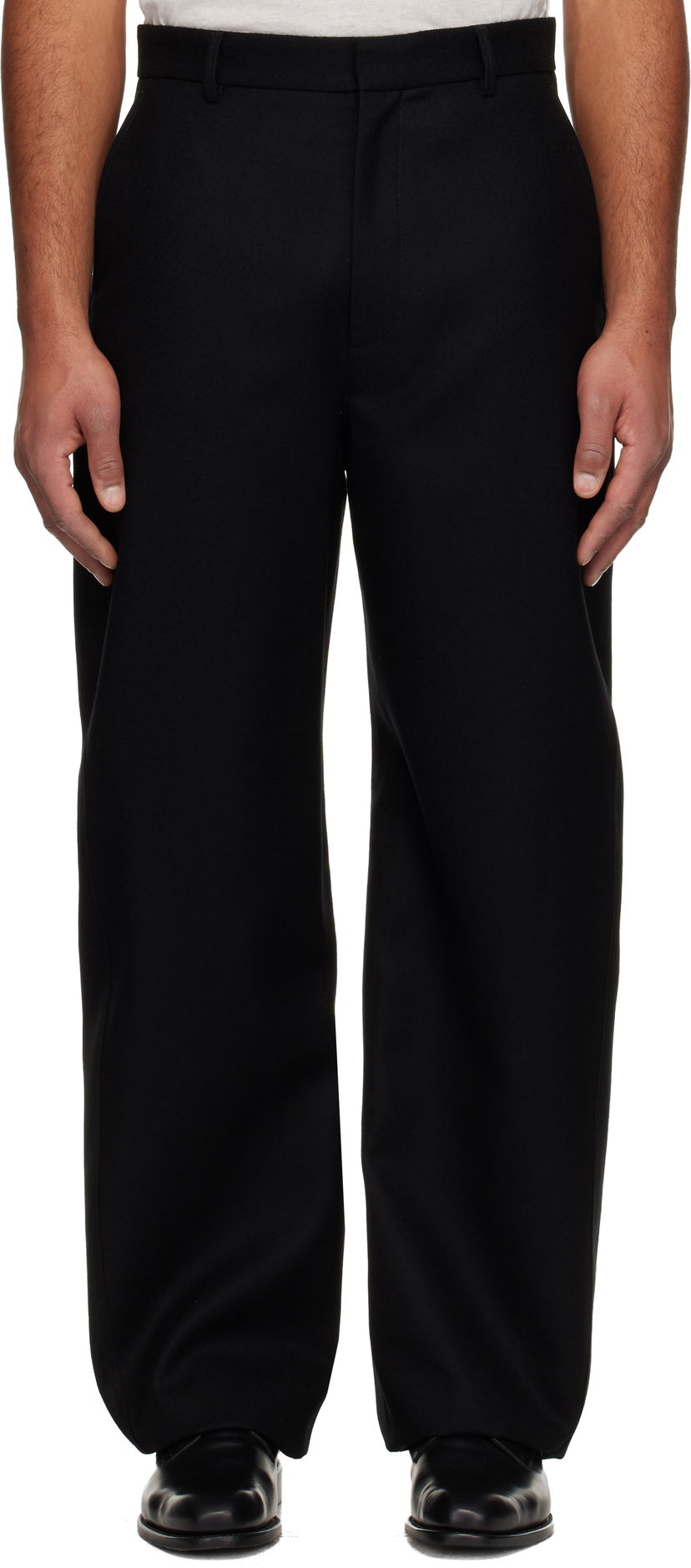Nohavice Givenchy Couture Seam Trousers Čierna | BM51LY14XM001