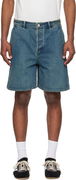 Jil Sander Faded Denim Shorts
