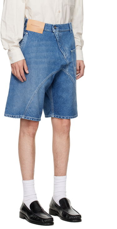 Šortky JW Anderson JW Anderson Twisted Workwear Denim Shorts Modrá | DT0123-PG1735, 1