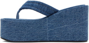 Doplnky Coperni Coperni Denim Wedge Sandals Modrá | COPSH09202, 2
