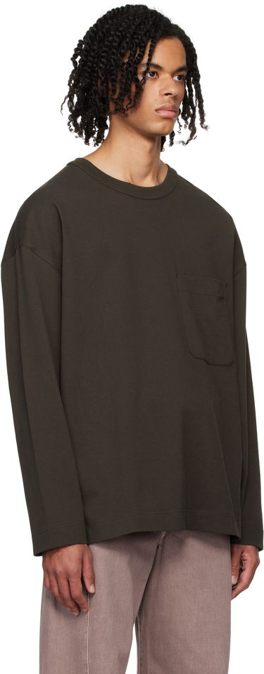 Tričko LEMAIRE Long Sleeve T-Shirt Zelené | TO1289 LJ1022, 1