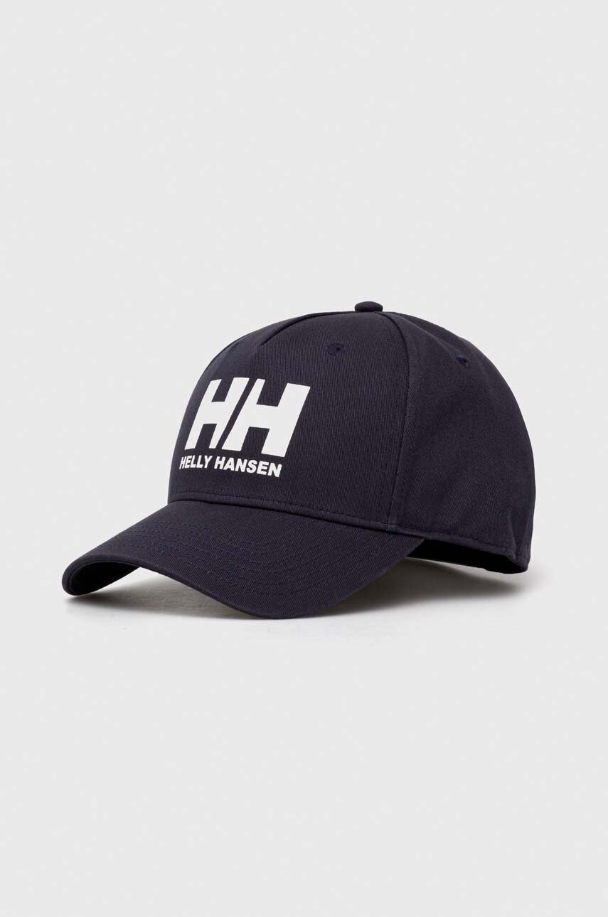 Šiltovka Helly Hansen Cotton Baseball Cap with Print Navy | 67434, 0
