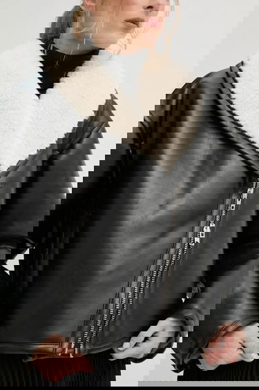 Bunda STAND STUDIO Leonora Oversize Jacket Čierna | 66325.9132, 4