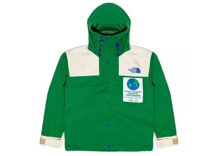 Bunda The North Face x Online Ceramics 86 Mountain Zelené | TNF-229 GRN/NF0A7UI6VA3, 0