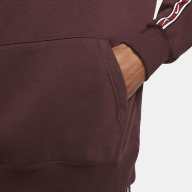 Mikina Nike Repeat Pullover Fleece Hoodie Červená | DX2028-652, 1