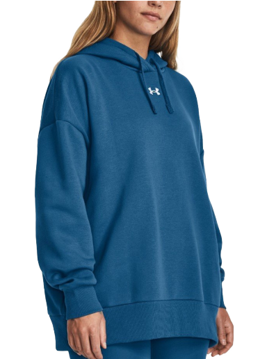 Mikina Under Armour Rival Fleece OS Hoodie Navy | 1379493-426