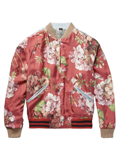 Bomber bunda Gucci Floral Bloom Bomber Jacket Rôznofarebný | 407421 Z645A 6344