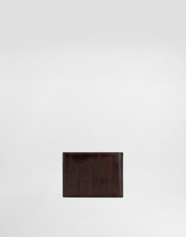 Peňaženka Dolce & Gabbana Dolce & Gabbana Eel Leather Bi-Fold Wallet Hnedá | BP1321A8A5381300, 2