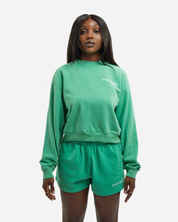 Disco Cropped Crewneck