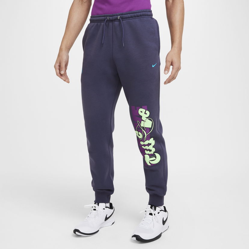 Tepláky Nike Ja Fleece Pants Fialová | FZ1043-573