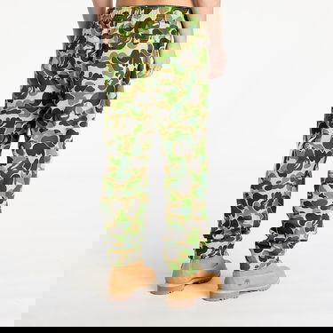 Nohavice BAPE Camo Sweatpants With Star Zelené | 001PTK801007M GRN, 2