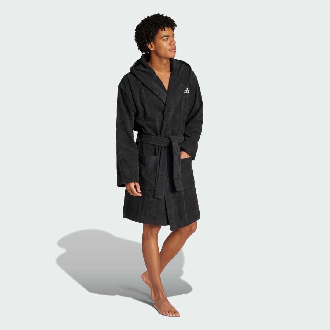 Cotton Hooded Bathrobe