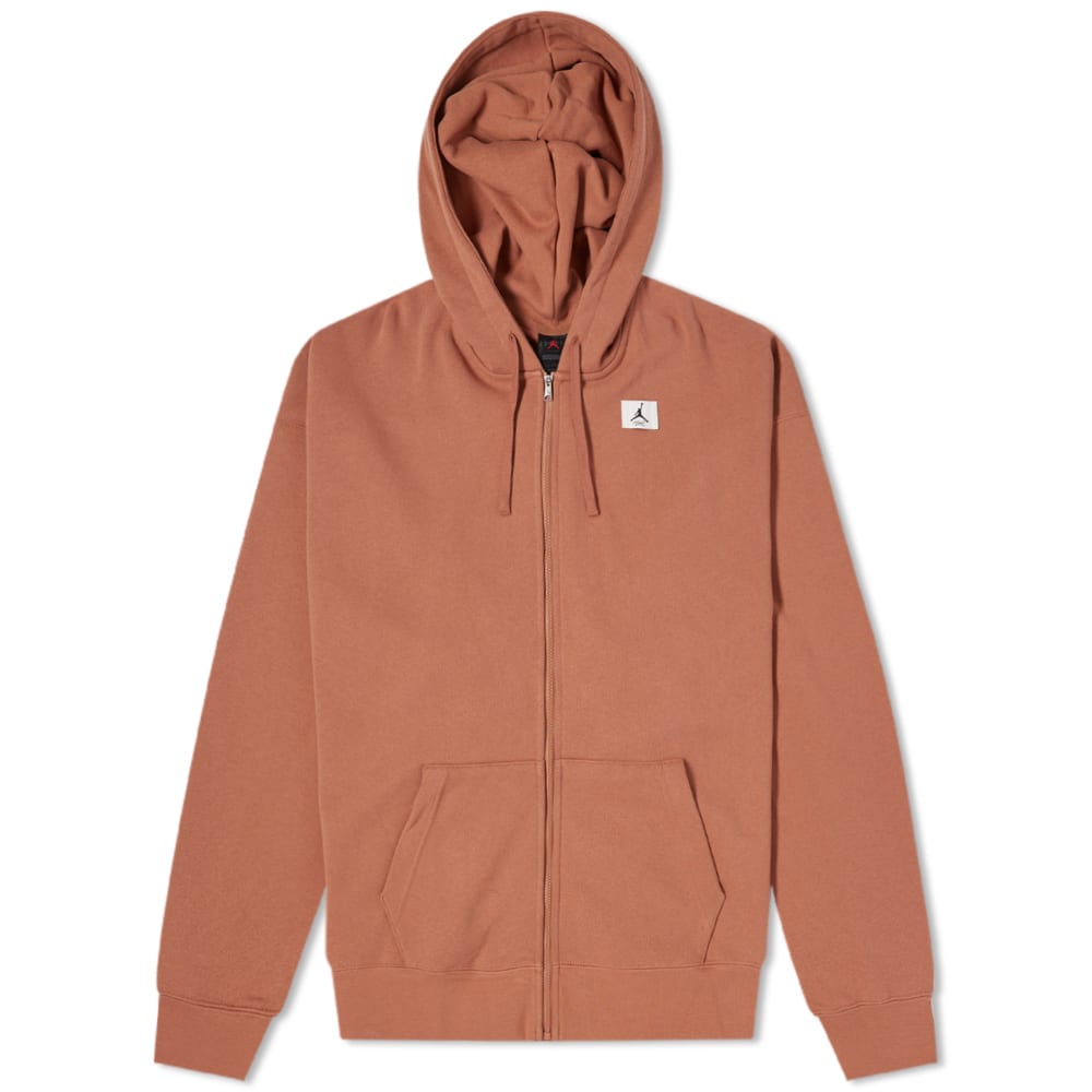 Mikina Jordan Air Flight Full Zip Hoody Hnedá | DV1393-215, 0