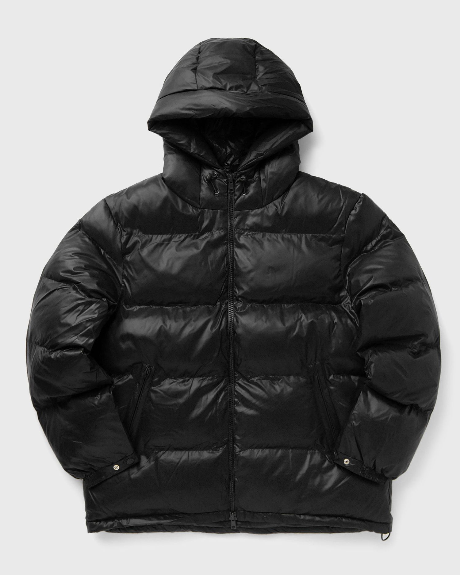 Prešívaná bunda Patta Quilted Script Logo Hooded Puffer Jacket Čierna | POC-AW25-3200-348-0031-001, 0