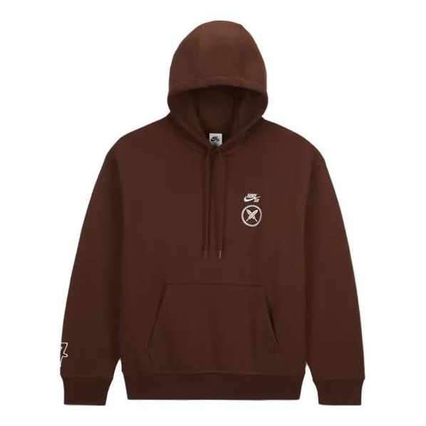 Mikina Nike SB SB x Yuto Fleece Pullover Hoodie Hnedá | FN0552-259