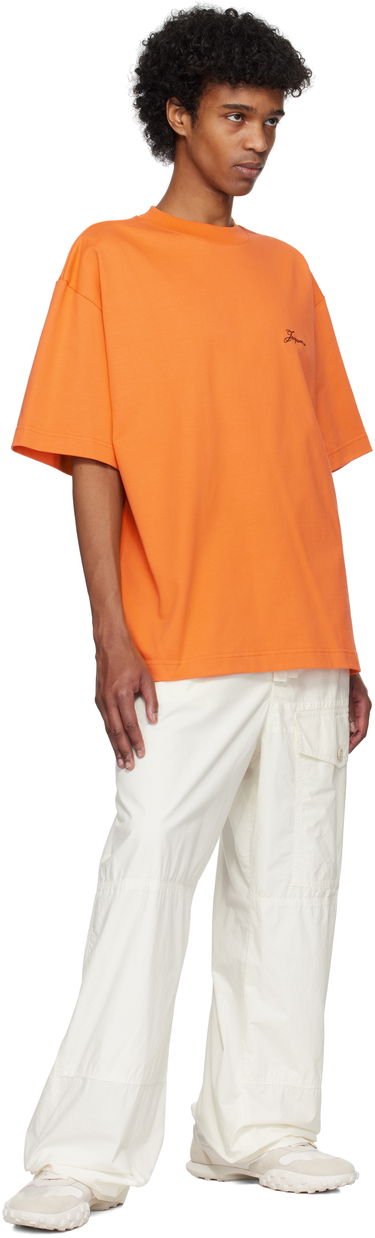 Tričko Jacquemus Jacquemus 'The Haltères' T-Shirt Oranžová | 25E255JS322-2466, 3