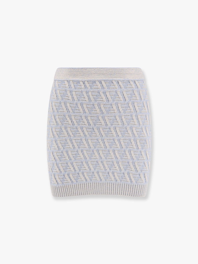 Sukňa FENDI FF Knitted Skirt by Fendi Modrá | FZQ764ATPLF1R0P
