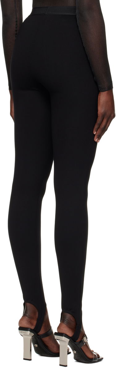 Legíny Versace Stirrup Leggings With Logo Čierna | 1015879_1A12037_1B000, 2