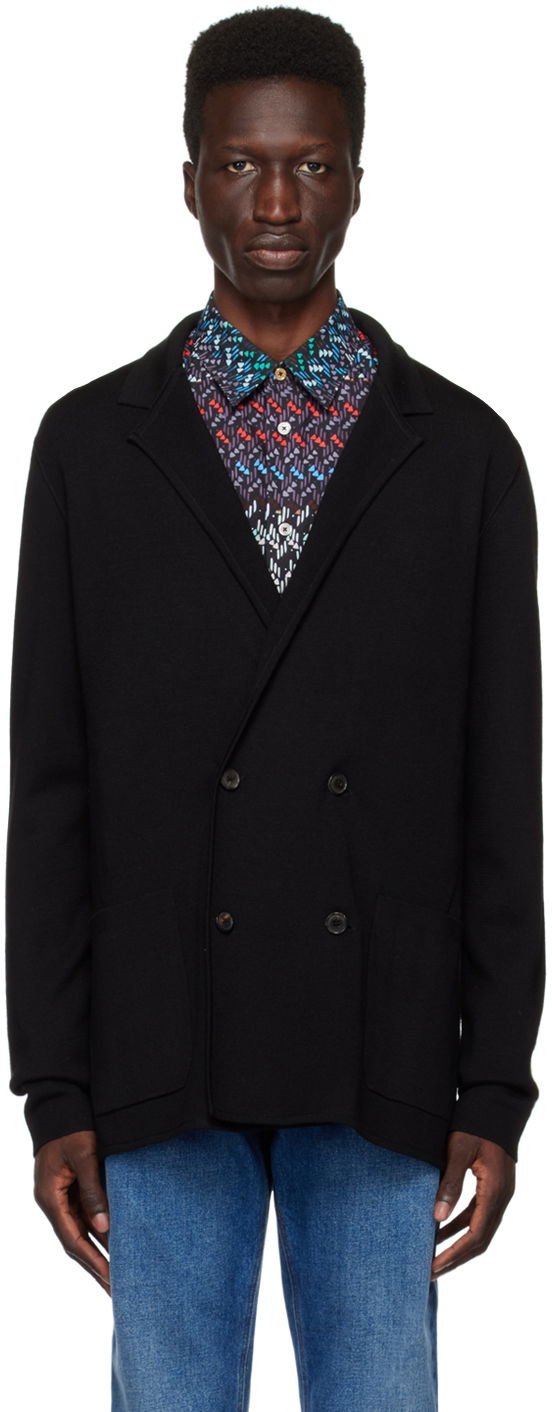 Sveter Paul Smith Paul Smith Double-Breasted Blazer Čierna | M1R-822X-K01795-79, 0