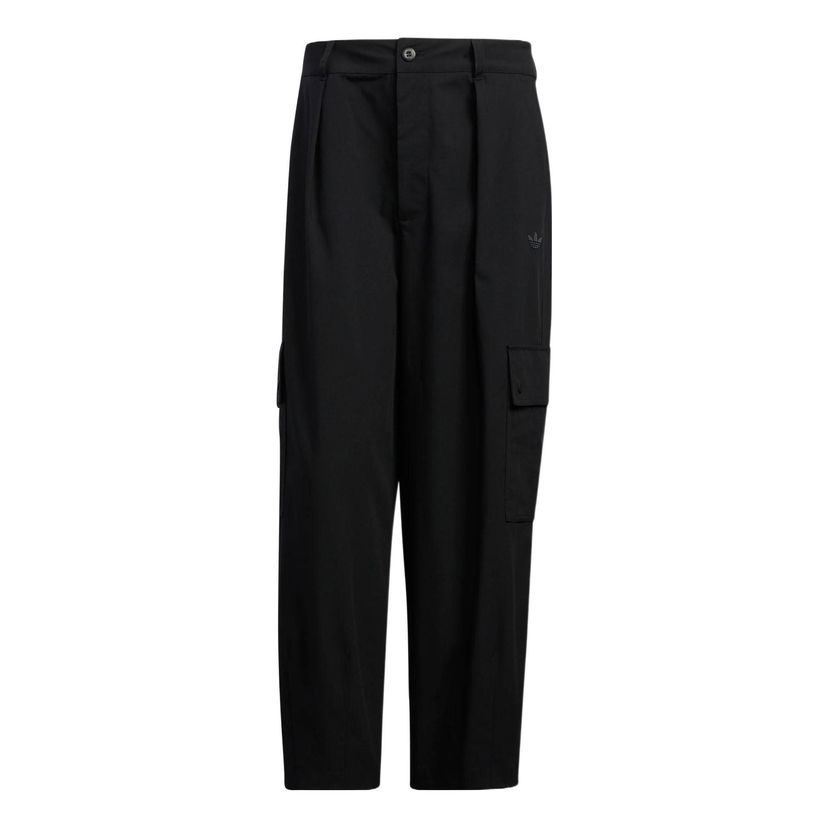 Cargo nohavice adidas Originals adidas Originals x Charr Morita Loose Straight Cargo Pants Čierna | HR3480