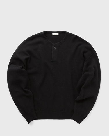 Sveter Fear of God Fear of God Fine Knit Henley Pullover XL Čierna | FGE220-2041LAW-001, 0