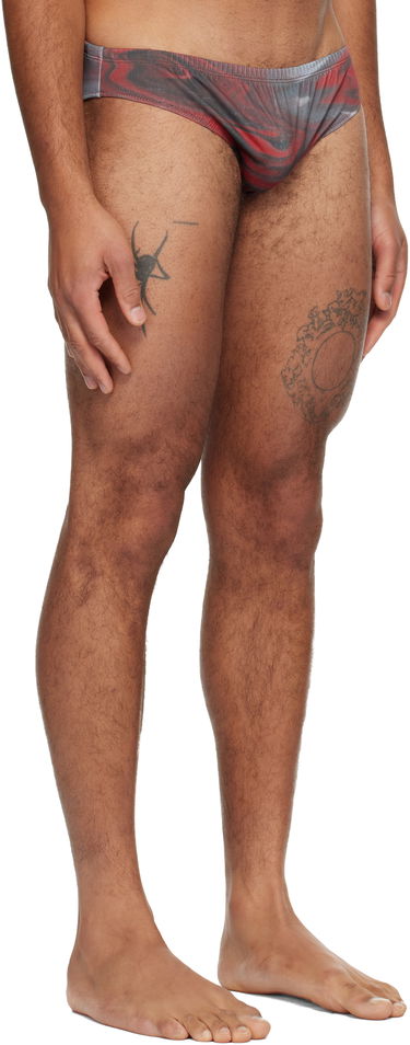 Plavky Jean Paul Gaultier 'The Blurry Roses' Print Swim Briefs Rôznofarebný | 25/04-M-SW080-J023P-010230, 1