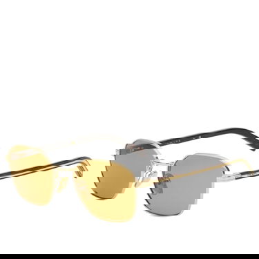 Slnečné okuliare Prada Octagonal-frame Sunglasses Metalická | 0PR-C50S-53-5AK50P, 1