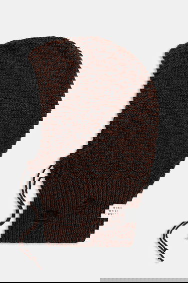 Klobúk Maison Margiela MM6 Maison Margiela Knitted Wool Hood Hnedá | SH2TB0005.M13174.961, 0