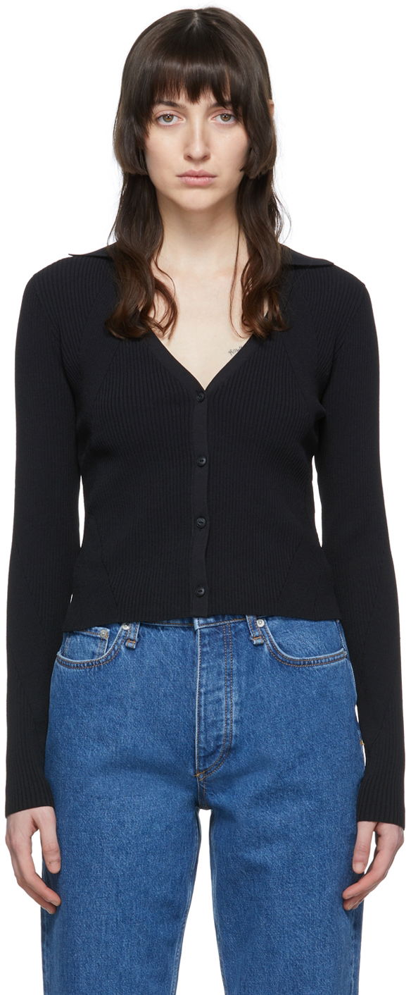 Sveter rag & bone Rag & Bone Knit Cardigan Čierna | WAS22P044LD44, 0