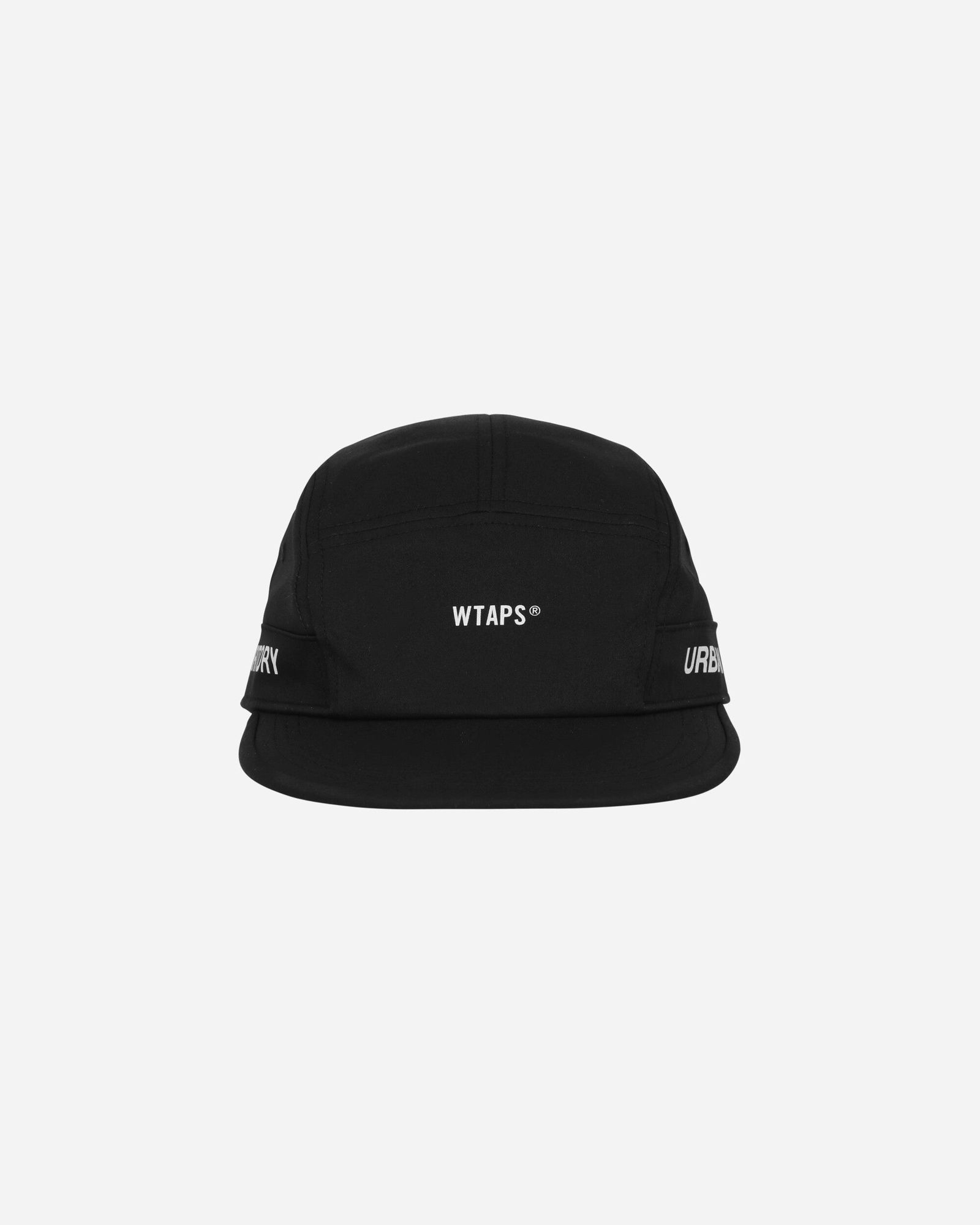 Black Branded Logo Patch Cap