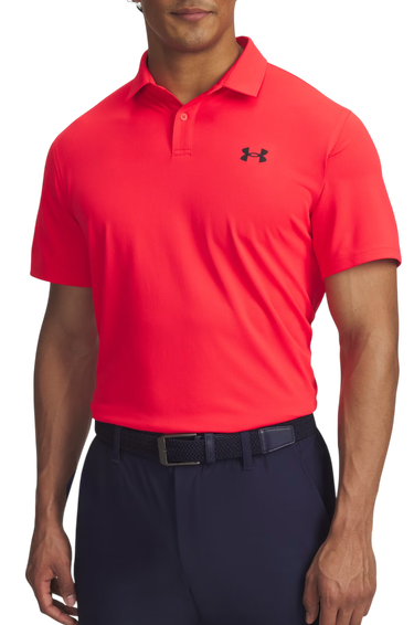 Polo tričko Under Armour UA T2G Pique Polo Shirt Červená | 1390123-713, 0