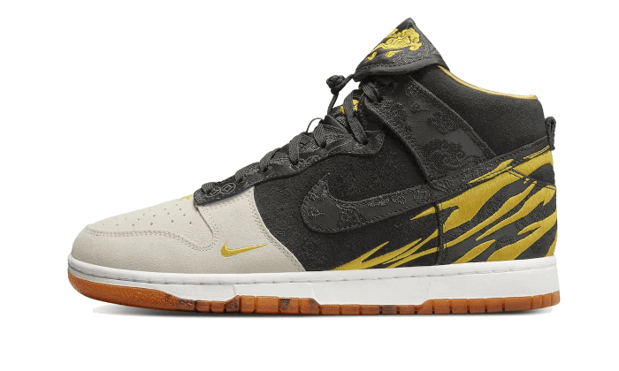 Tenisky a topánky Nike Dunk High Retro PRM "Year of the Tiger" Čierna | DQ4978-001, 0