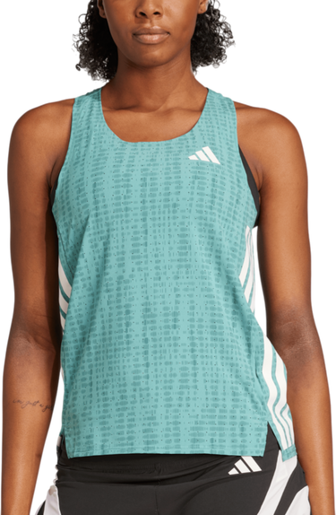 Tielko adidas Originals Adizero Tank Top Tyrkysová | jp3776, 0