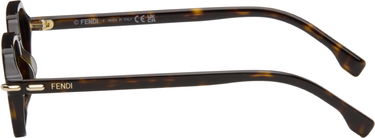 Slnečné okuliare FENDI Rectangular Frame Selliera Sunglasses Hnedá | FE40174IM5152C 840126860320, 2