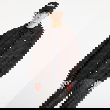 Bunda Represent Clo Bonded Reversible Check Shirt Hnedá | MLM100105-17, 0