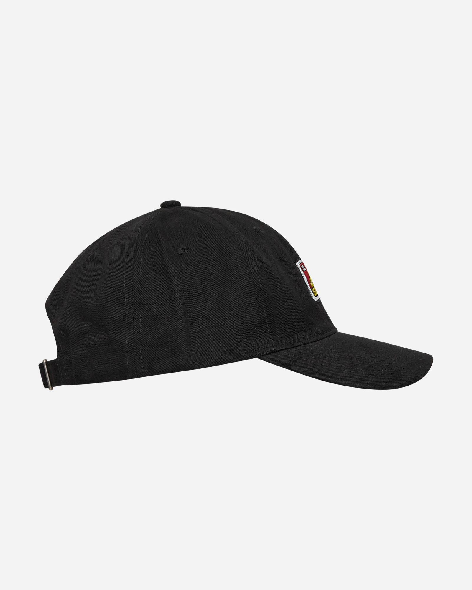 Cotton Twill Baseball Cap Black