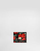 Dolce & Gabbana Printed Polished Calfskin Wallet