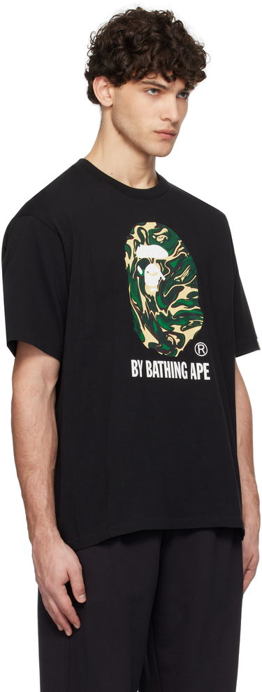 Tričko BAPE Marbling Camo by Bathing Ape T-Shirt Čierna | 001TEK801323M-BLK, 1