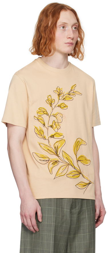 Tričko Paul Smith Paul Smith Laurel Graphic T-Shirt Béžová | M1R-919T-MP4277-08, 1