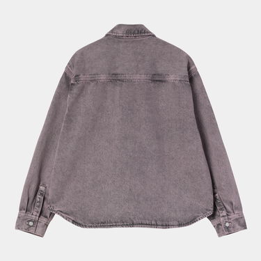 Košeľa Carhartt WIP Carhartt WIP Georgia Shirt Jacket Fialová | I035823_6, 1