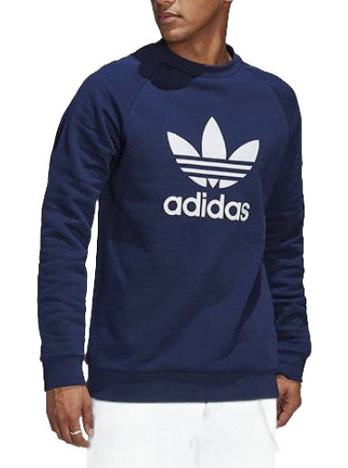 Mikina adidas Originals Sweatshirt Trefoil Navy | hk5294