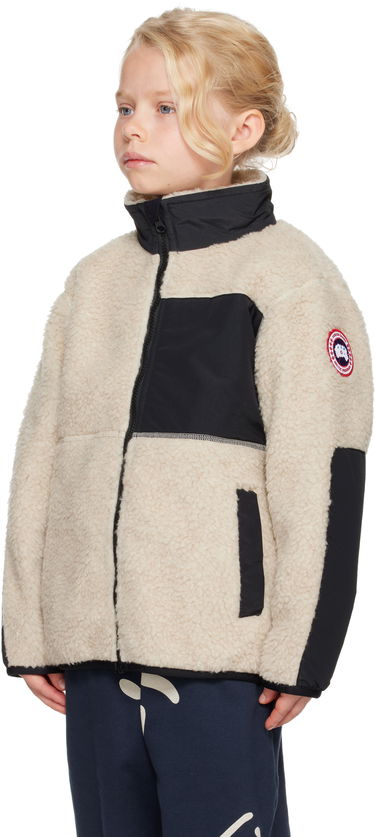 Mikina Canada Goose Canada Goose Kids Simcoe Fleece Jacket Béžová | 7083K, 3