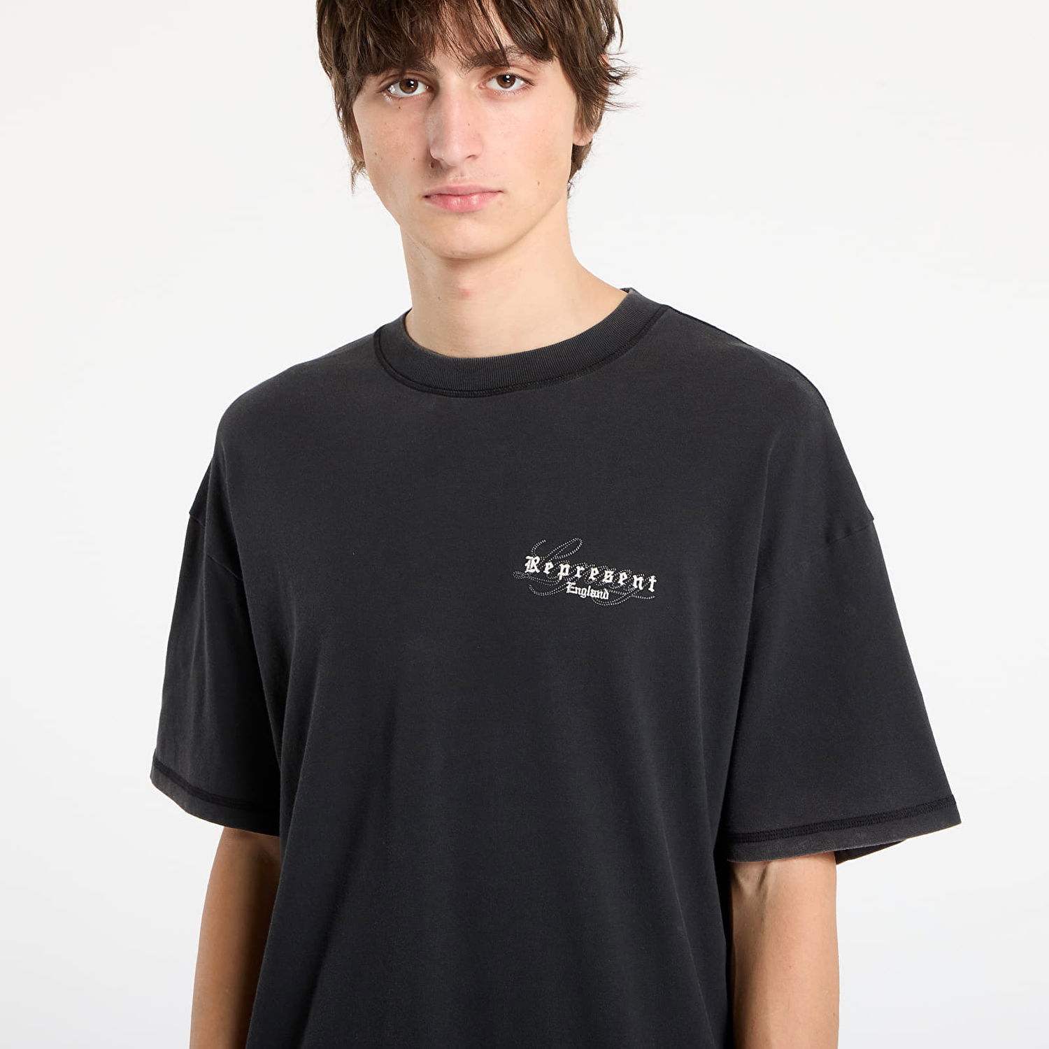 Tričko Represent Clo England Legacy T-Shirt L Čierna | MLM100178-06, 1