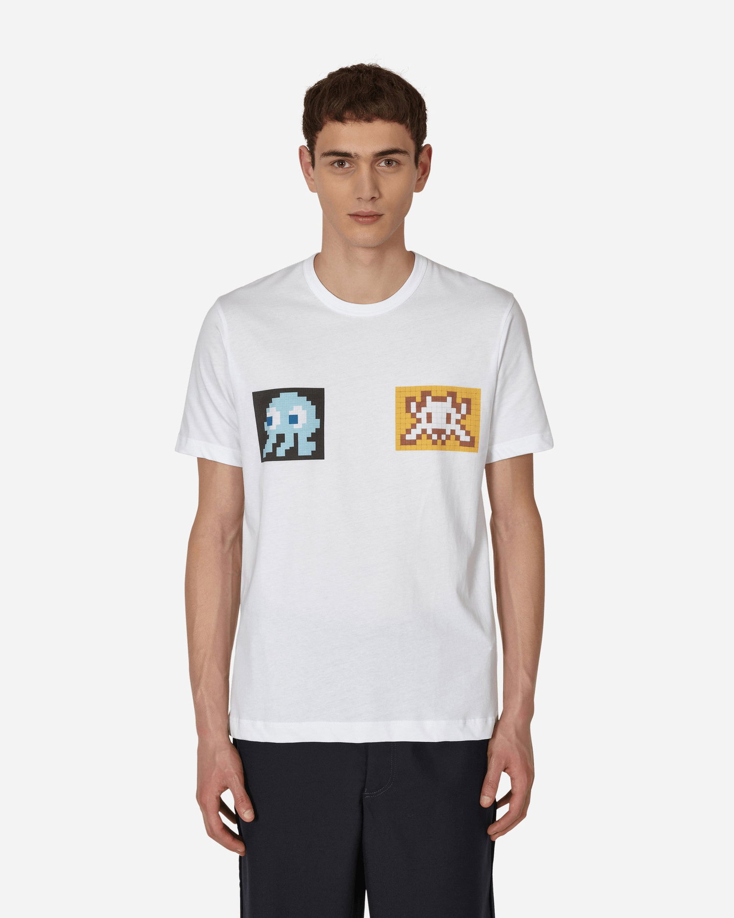 Tričko Comme des Garçons Invader A-3 T-Shirt Biela | FJ-T001-W22 2, 0