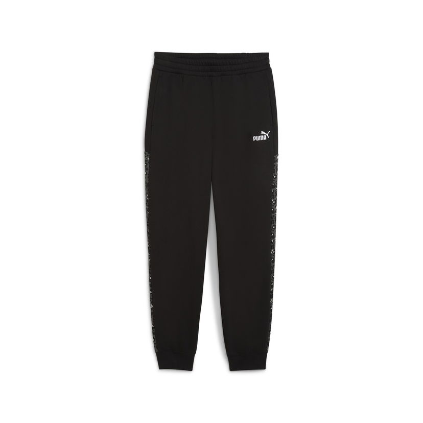 Tepláky Puma Essentials Animal Print Comfort High-Waisted Sweatpants Čierna | 688086_01