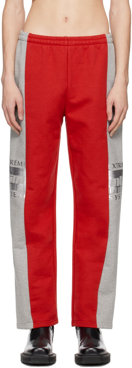 Tepláky VETEMENTS VTMNTS 'Extreme System' Lounge Pants Červená | VL16SP140R, 0