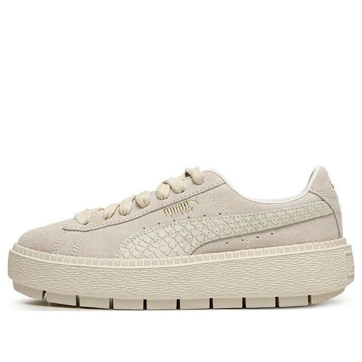 Tenisky a topánky Puma Suede Platform Trace Animal Béžová | 367814-02, 0