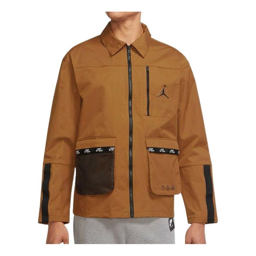 Bunda Jordan Jordan Cargo Lapel Jacket Hnedá | DJ0243-241, 0