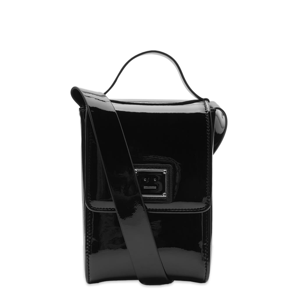 Ľadvinka Acne Studios Akki Patent Plaque Face Bag Čierna | C10157-AX0, 0